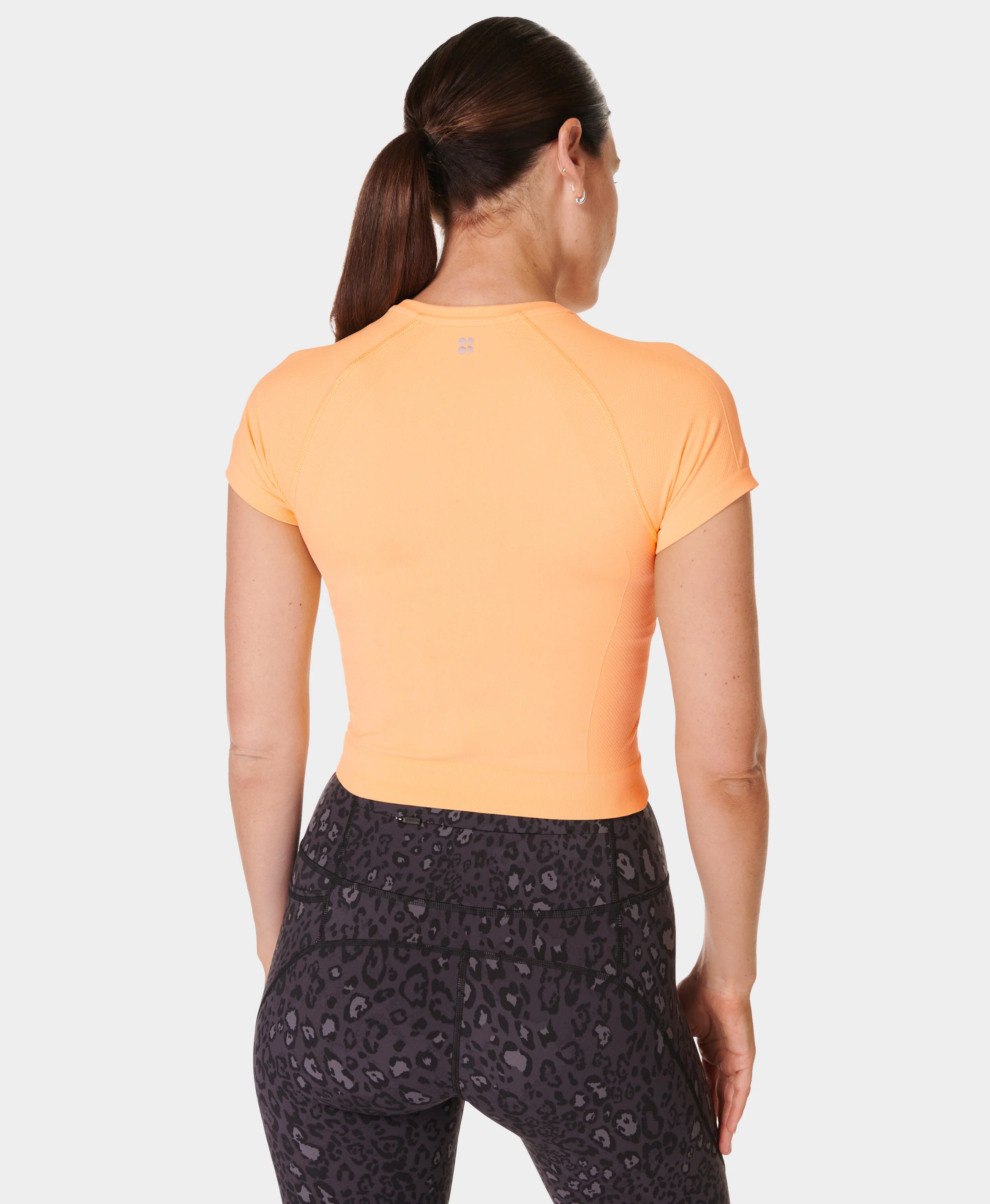 Athlete Crop Seamless Workout T-Shirt - Image 3