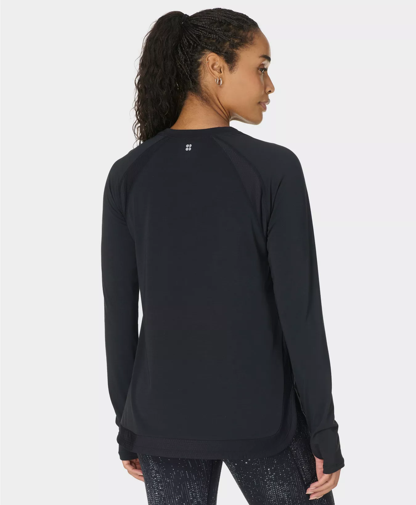 Breathe Easy Longline Long Sleeve Top - Image 3