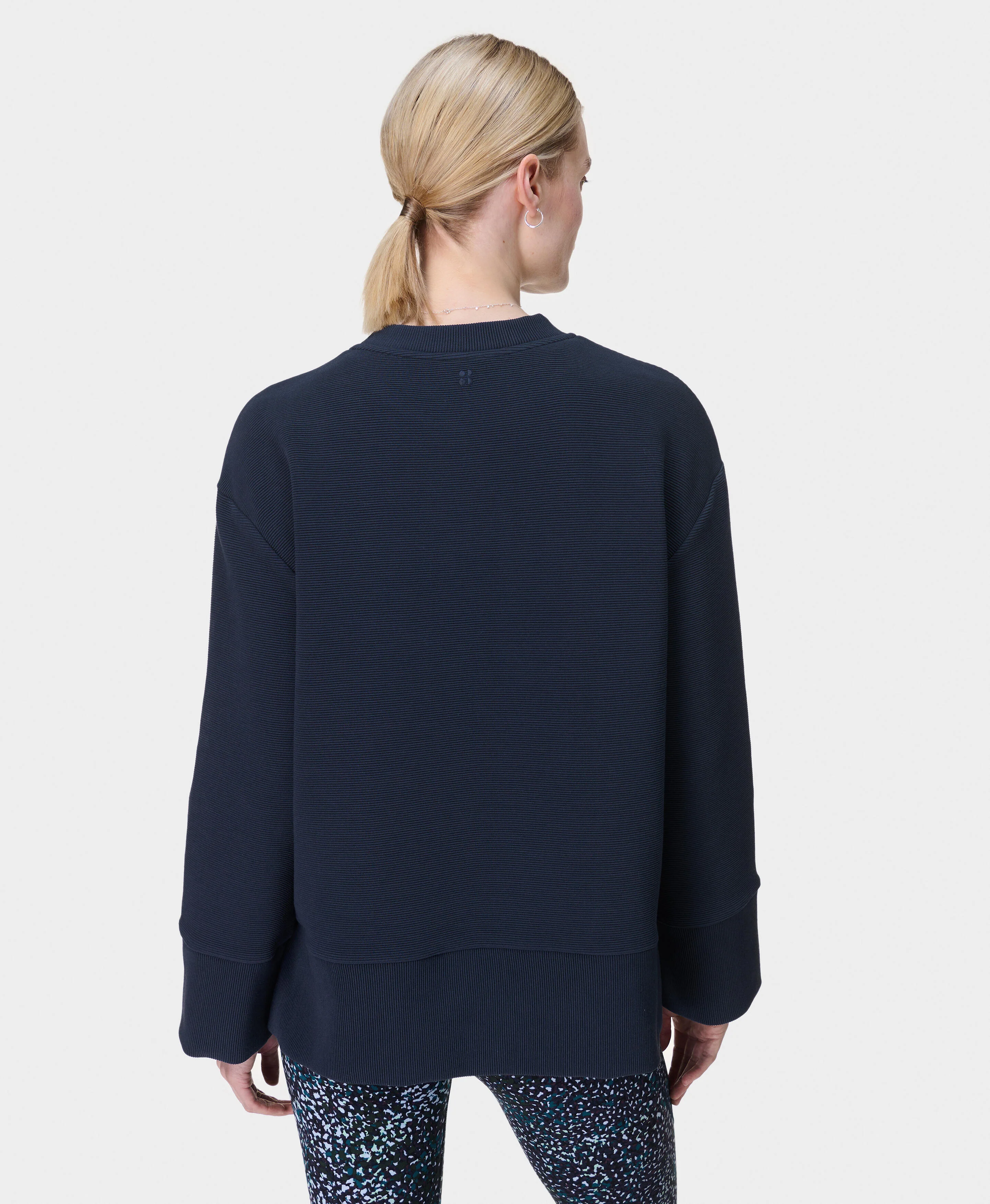 Peaceful Ribbed Sweatshirt - Image 3
