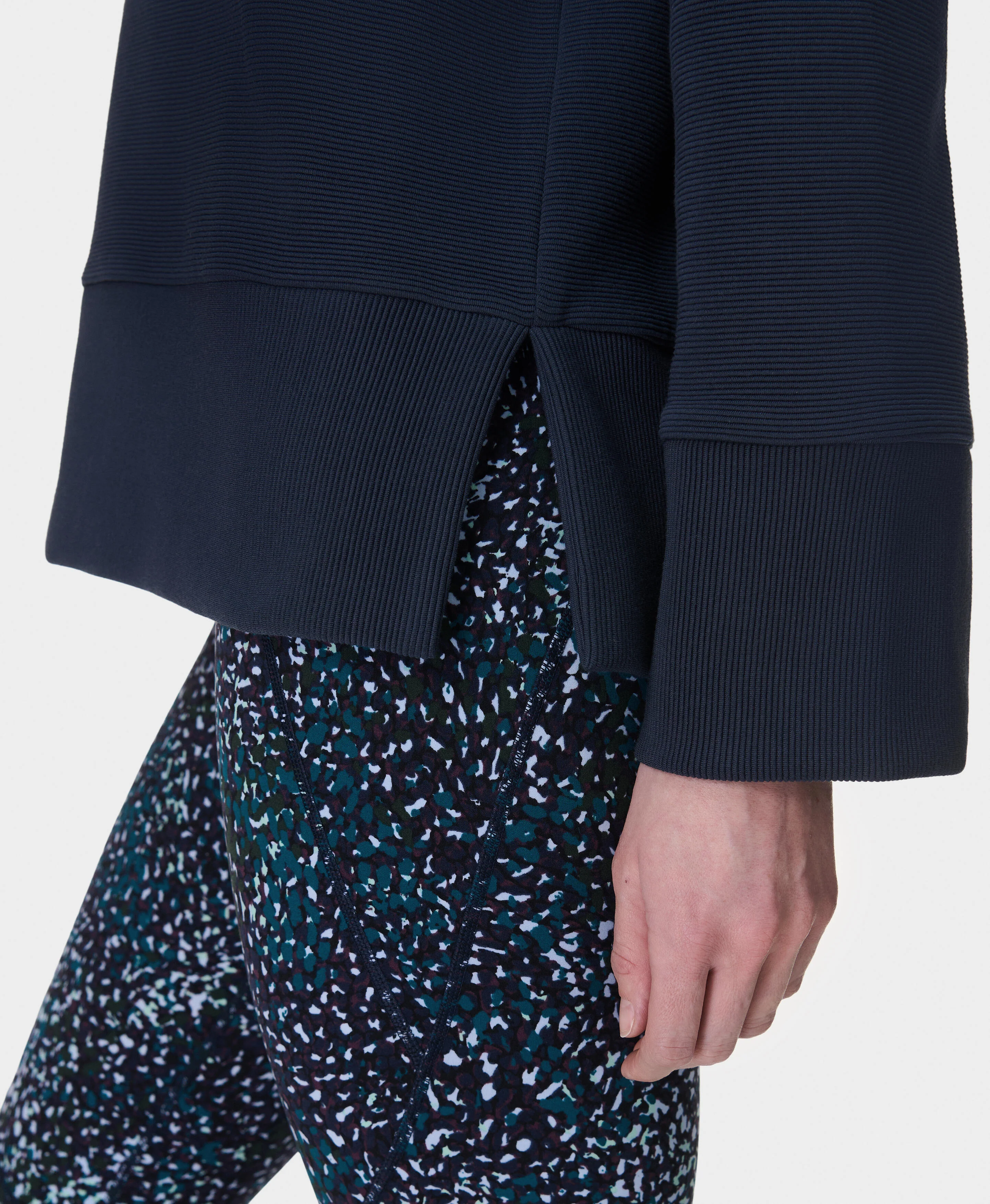 Peaceful Ribbed Sweatshirt - Image 5