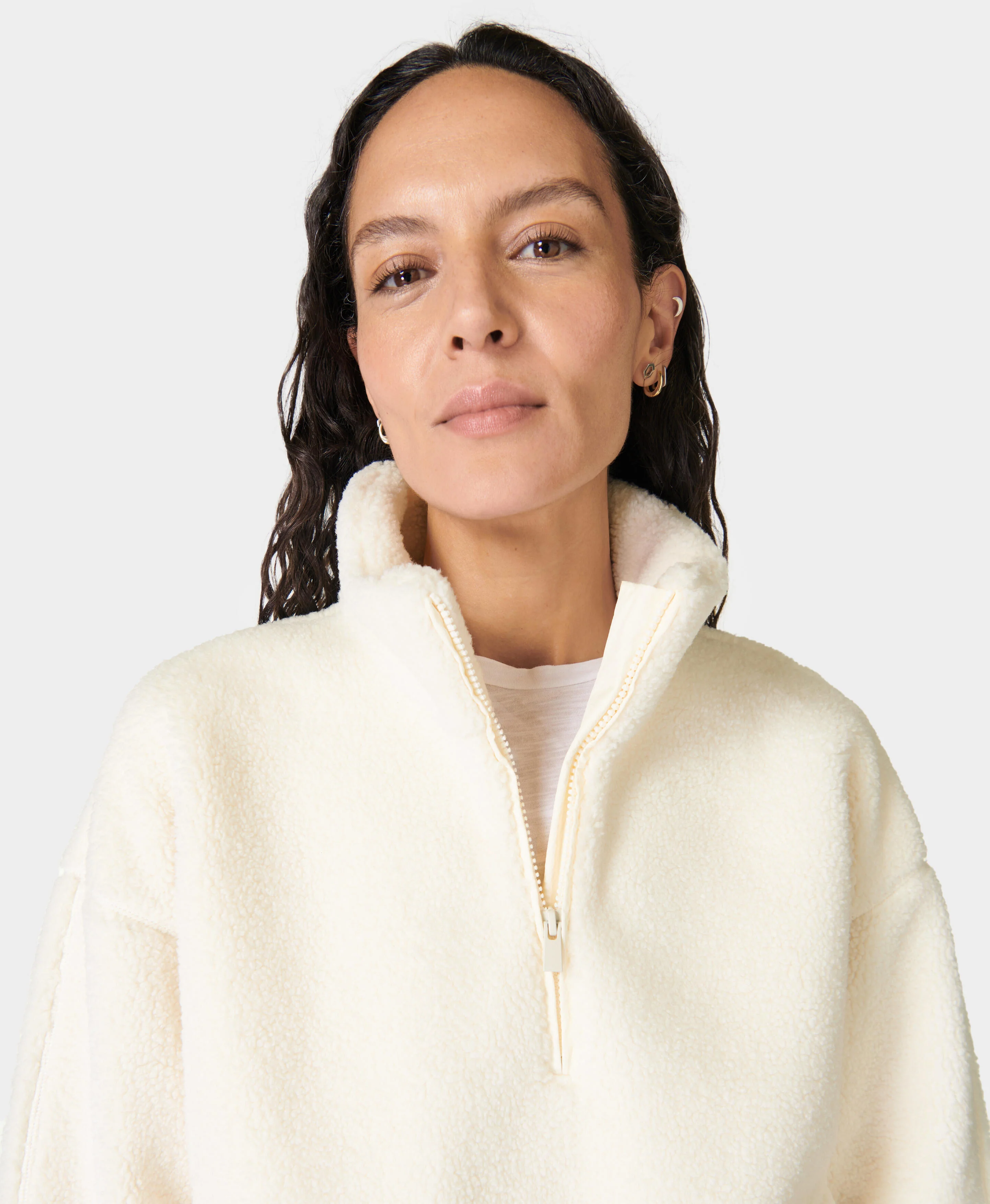 Plush Textured Half Zip - Image 6