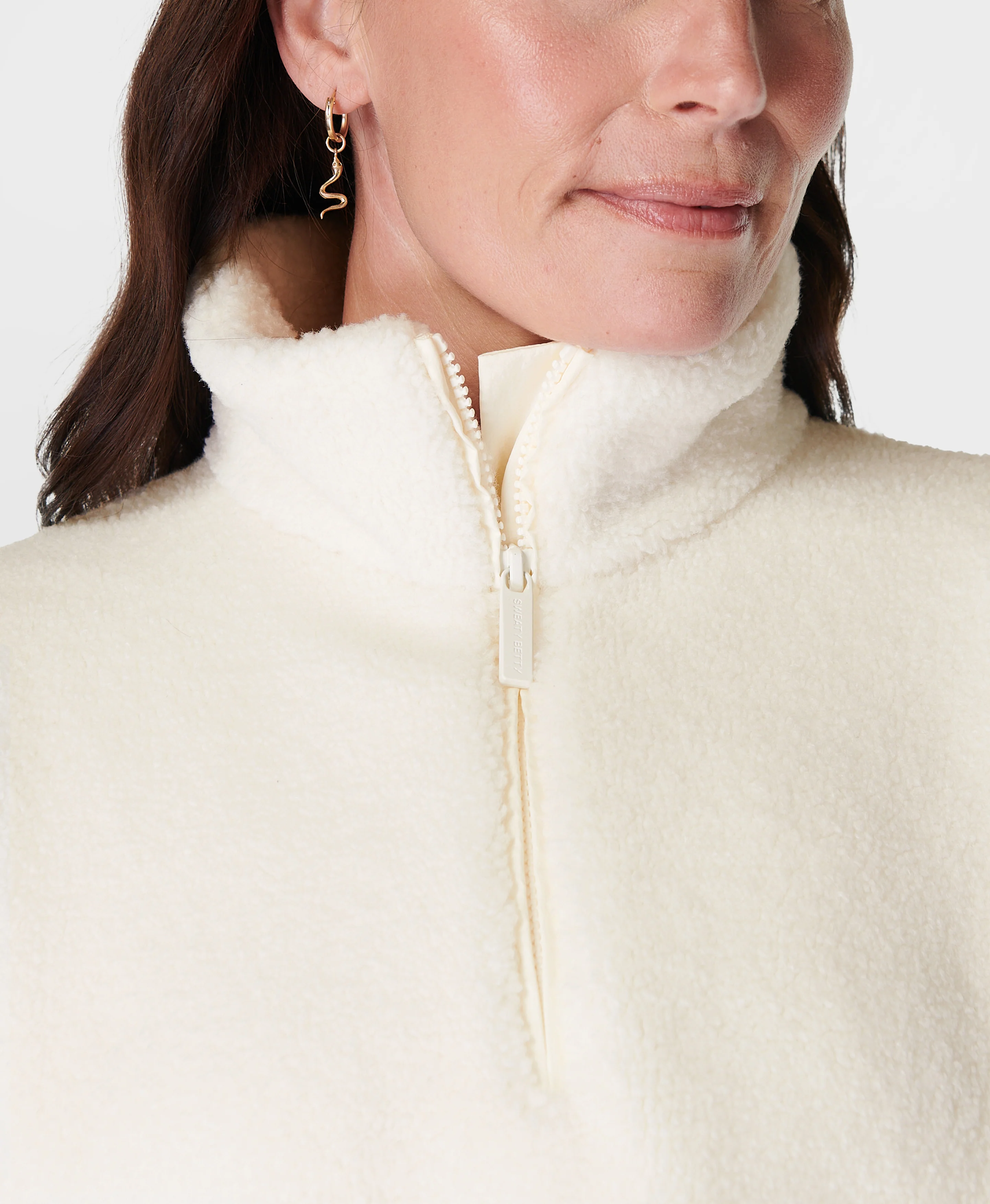 Plush Textured Half Zip - Image 7
