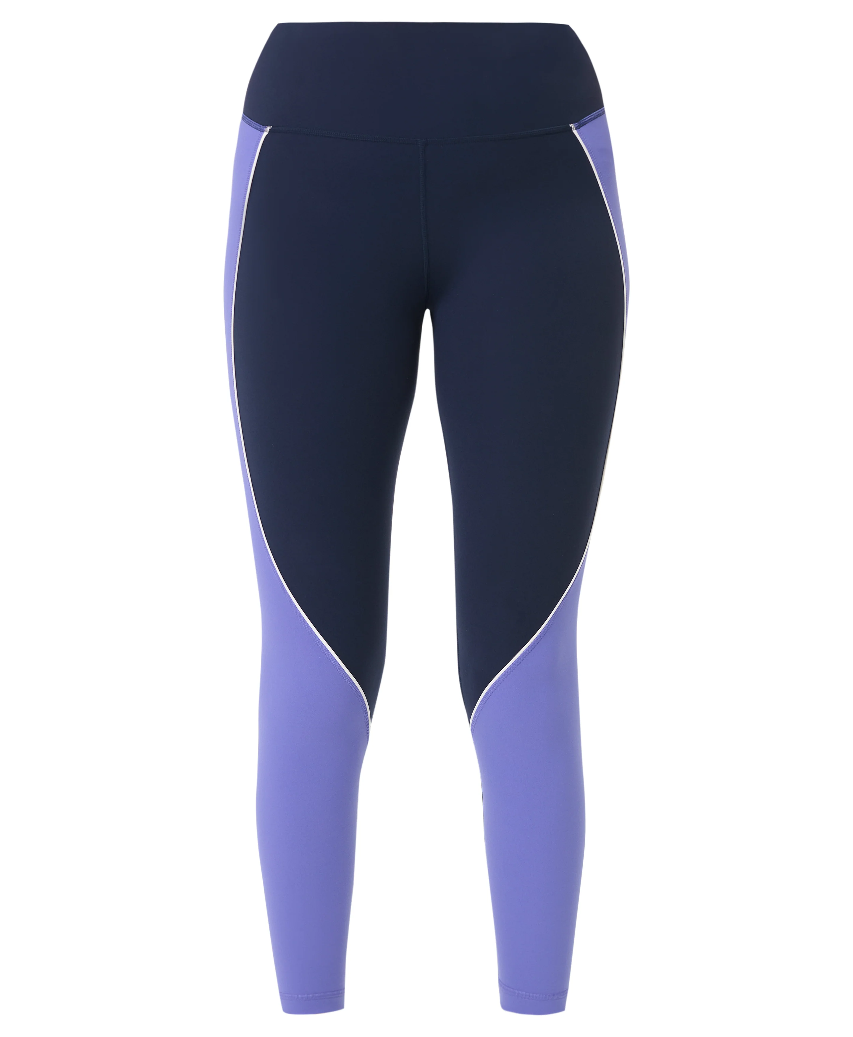 Power 7/8 Colourblock Workout Leggings - Image 8