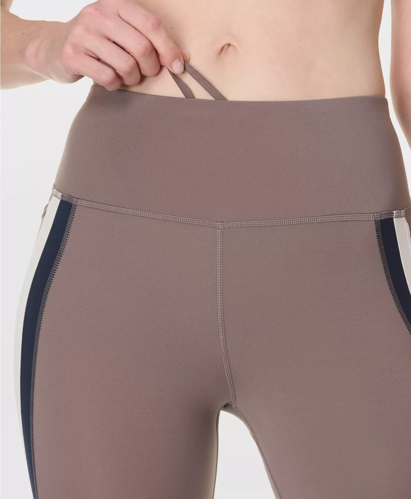 Power Trio Stripe Workout Leggings - Image 5