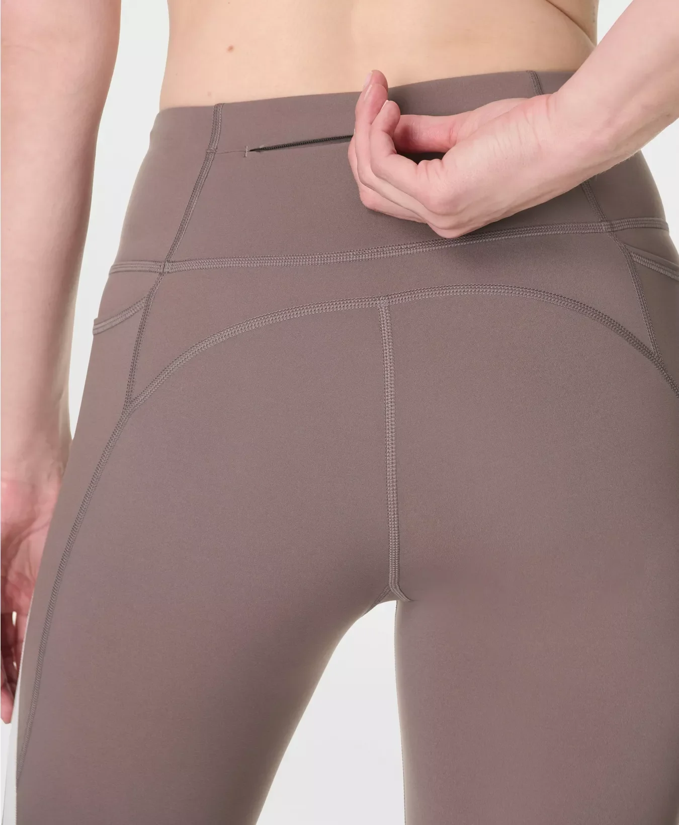 Power Trio Stripe Workout Leggings - Image 7