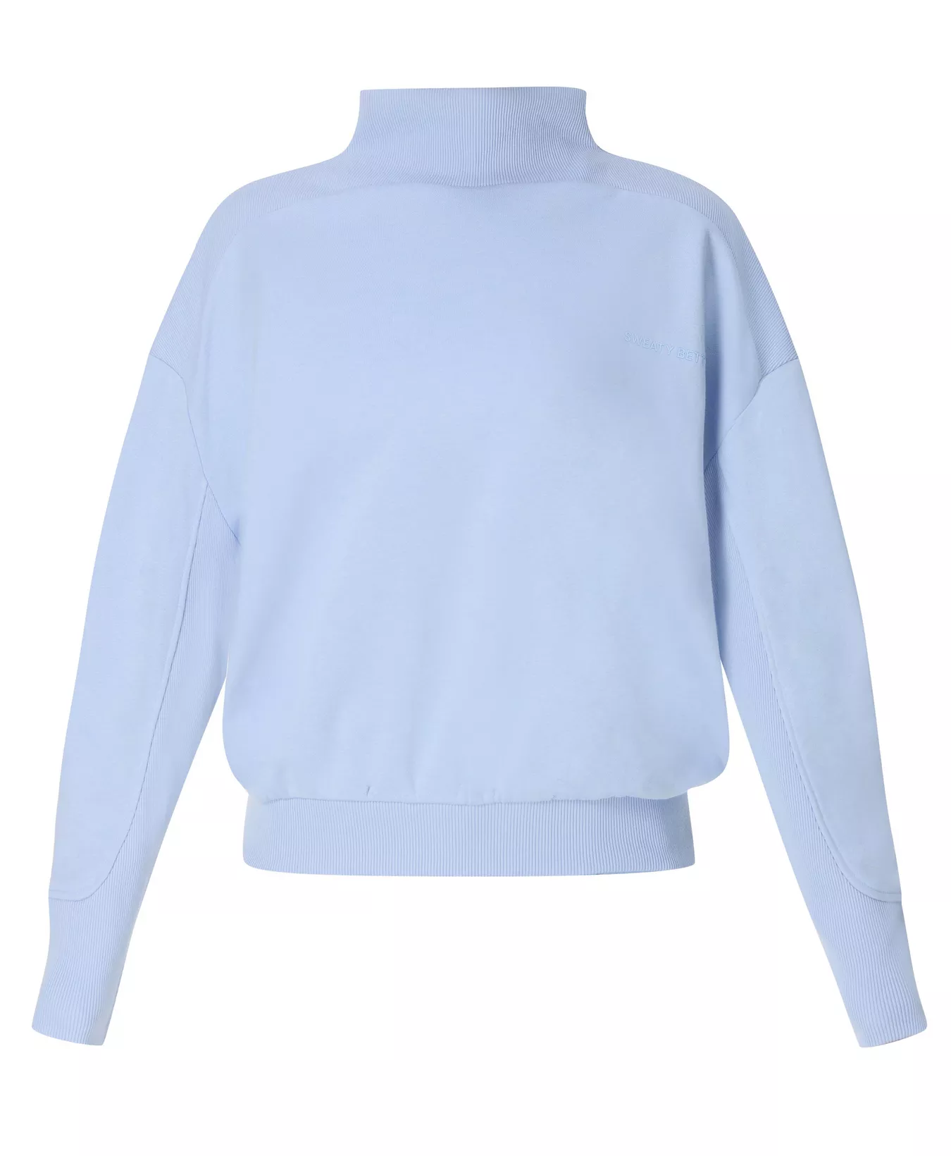 Revive Rib Mix Funnel Neck Jumper - Image 6
